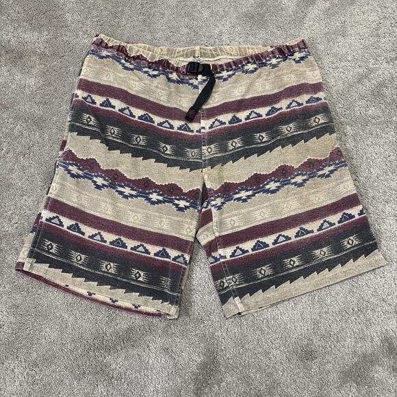 Vintage Gramicci Aztec Shorts Made In USA Men’s Size XL